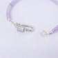 Lock Bracelet - Pink Amethyst