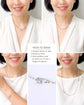 Lock Choker Necklace - Pink Amethyst