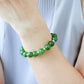 Vivid Green Jade Bracelet MB3