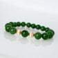Vivid Green Jade Bracelet MB6
