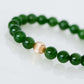 Vivid Green Jade Bracelet MB7