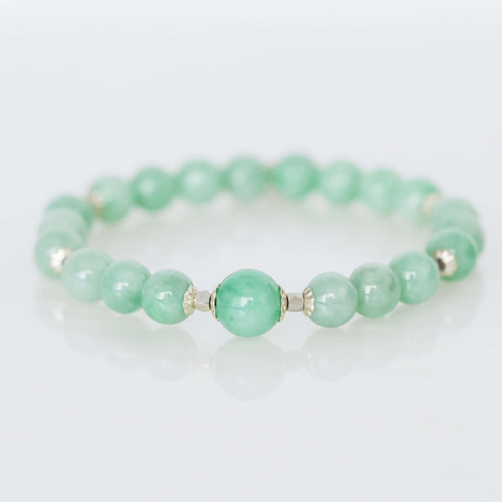 Apple Green Jade Bracelet MB9