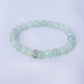 Premium Jade Floral Bead Bracelet
