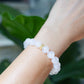 Moonstone Floral Bead Bracelet
