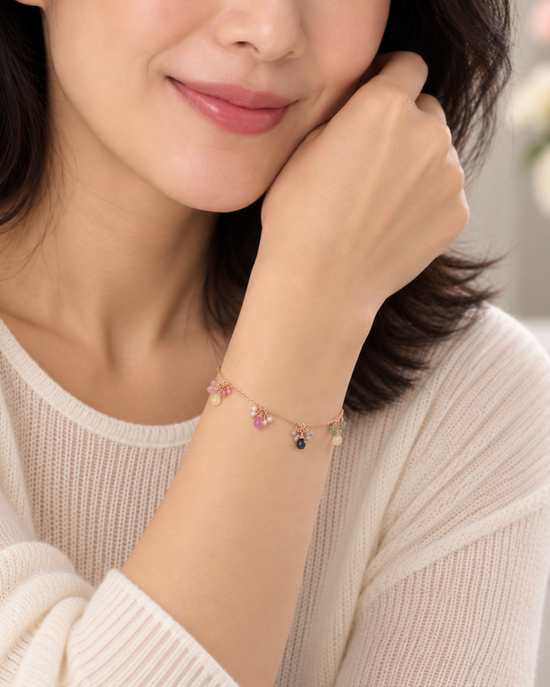 Multi Sapphire Garden Bracelet