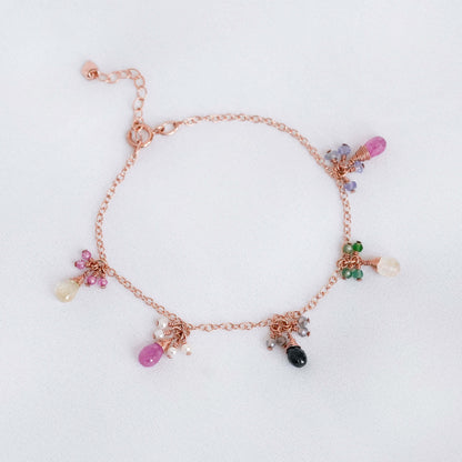 Multi Sapphire Garden Bracelet