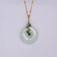 Light Jade with Moss Agate Vine Necklace
