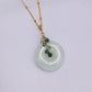 Light Jade with Moss Agate Vine Necklace