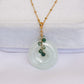 Light Jade with Moss Agate Vine Necklace