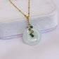 Light Jade with Moss Agate Vine Necklace