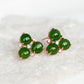 Jade Trinity Earrings