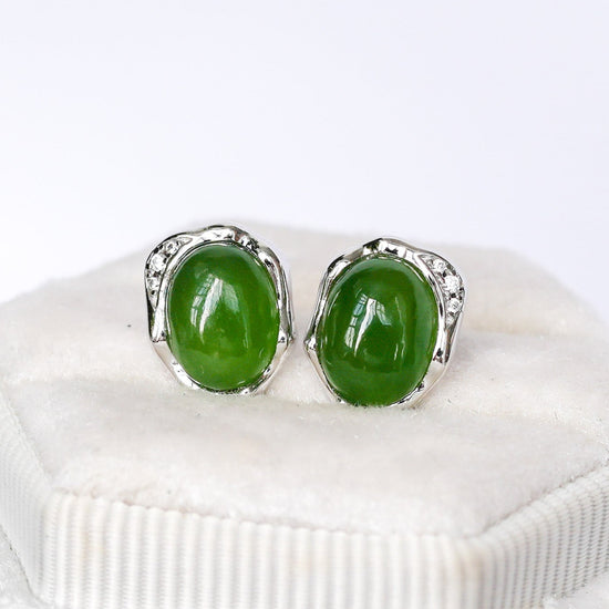 Jade Ember Earrings