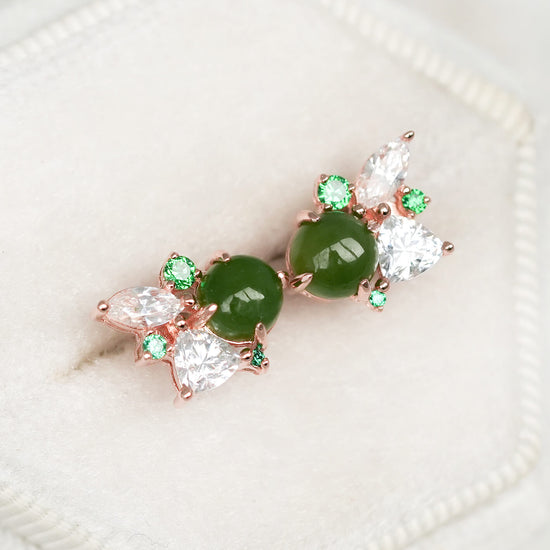Bloom Jade Earrings