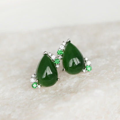 Jade Icing Earrings