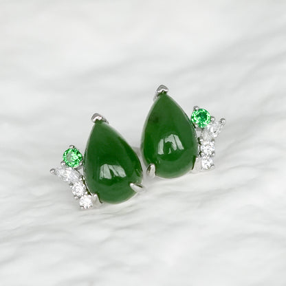 Jade Dewdrop Earrings