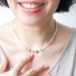 Pearl with Tourmaline Nugget Choker