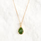 Jade Raindrop Pendant Necklace