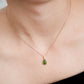 Jade Raindrop Pendant Necklace
