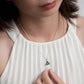 Jade Trinity Pendant Necklace