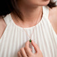 Jade Crown Dewdrop Necklace
