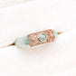 Open XOX Jade Ring - JJ15R (US7.5, Cannot be resized)