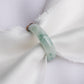 Open XOX Jade Ring - JJ15R (US7.5, Cannot be resized)
