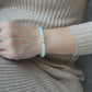 Fresh Minty Jade Bracelet P1 - 14K Gold