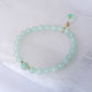 Fresh Minty Jade Bracelet P1 - 14K Gold