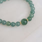 Glacial Teal Jade Bracelet P2 - 14K Gold