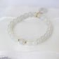 Translucent Snow Jade Bracelet P3 - 14K Gold
