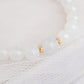 Translucent Snow Jade Bracelet P3 - 14K Gold