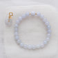 Romantic Lavender Jade Bracelet P5 - 14K Gold