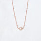 Floating Blush Pearl Necklace