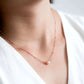 Floating Blush Pearl Necklace