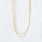 Multi-Way Pearl & Paperclip Chain Necklace