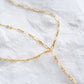 Multi-Way Pearl & Paperclip Chain Necklace