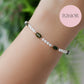 Pearl and Tourmaline Pebble Bracelet
