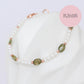 Pearl and Tourmaline Pebble Bracelet