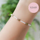 Pearl and Tourmaline Pebble Bracelet