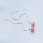 Pink Opal Ear Threaders