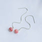 Pink Opal Ear Threaders