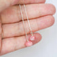 Pink Opal Ear Threaders