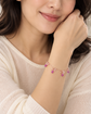 Pink Sapphire Garden Bracelet