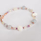 Rose Mother-of-Pearl and Lavender Jade Bracelet
