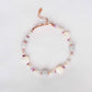 Rose Mother-of-Pearl and Lavender Jade Bracelet