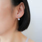 Aquamarine with Detachable Lavender Jade Dangle in 14K
