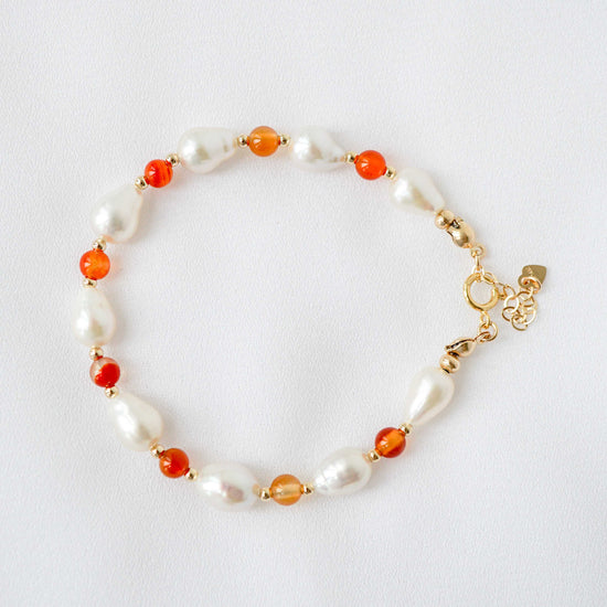 Pearl and Agate Bracelet SB10