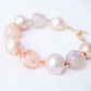 Pearl and Sakura Agate Bracelet SB14