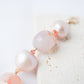 Pearl and Sakura Agate Bracelet SB14