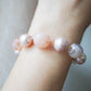 Pearl and Sakura Agate Bracelet SB14